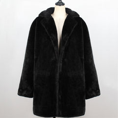 Eclipse Long Faux Fur Coat