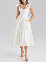 Graceful Spaghetti Dress