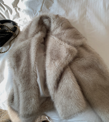 Aurora Tip Faux Fur Coat