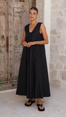 The Nora Sleeveless Maxi Dress