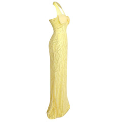 The Aurelia Beaded Halter Dress