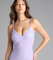lavander mermaid Dress