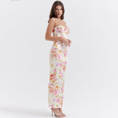 The Lila Floral Maxi Dress