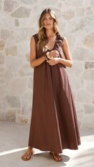 The Nora Sleeveless Maxi Dress