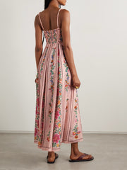 The Esme Beaded Floral Maxi