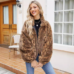 Artificial Fox Fur Coat