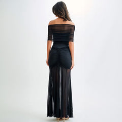The Mira Mesh Midi Set