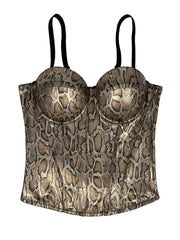 Snake Corset Top