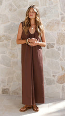 The Nora Sleeveless Maxi Dress