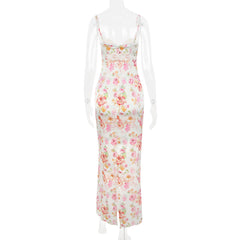 The Lila Floral Maxi Dress