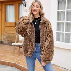Artificial Fox Fur Coat