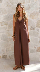 The Nora Sleeveless Maxi Dress