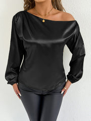 Pearl Satin Shirt