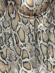Snake Corset Top