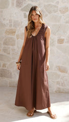 The Nora Sleeveless Maxi Dress