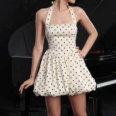 French Polka Dress