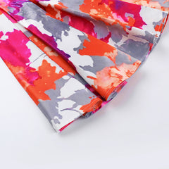 Sexy Short Waist Controlled Slimming Dress Printed A line Dress Summer
