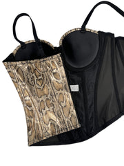 Snake Corset Top
