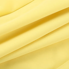 Solid Color Tube Top A line Dress Women Pleated Dress