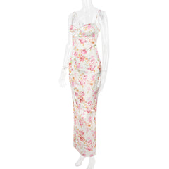 The Lila Floral Maxi Dress