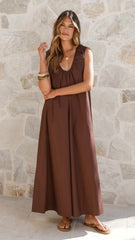 The Nora Sleeveless Maxi Dress