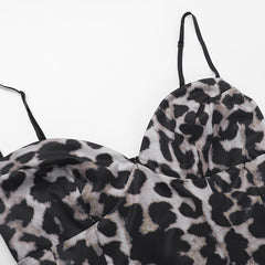 Savanna Leopard Maxi Dress