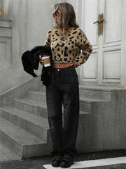 Leopard sweater