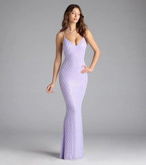 lavander mermaid Dress